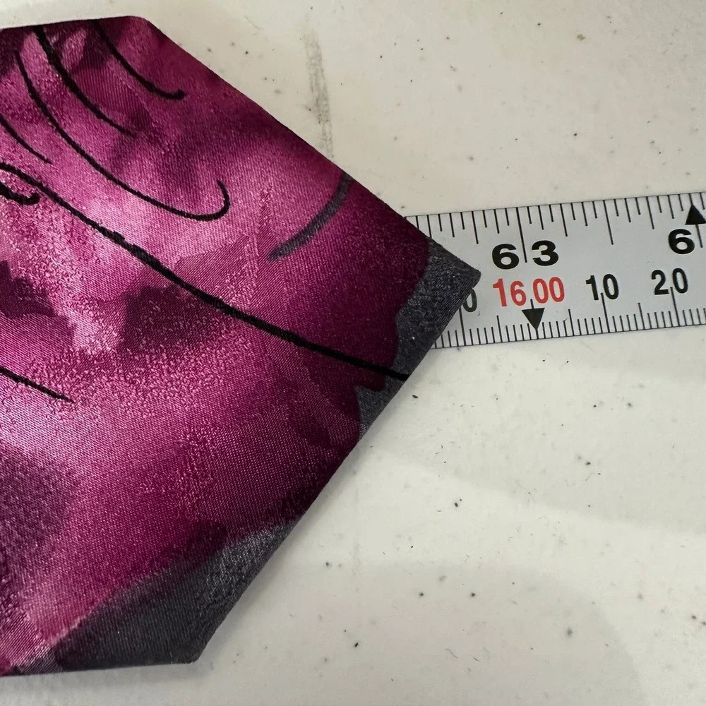 J Garcia Shaman Collection 62 Mens Silk Necktie Abstract Watercolor Art Long